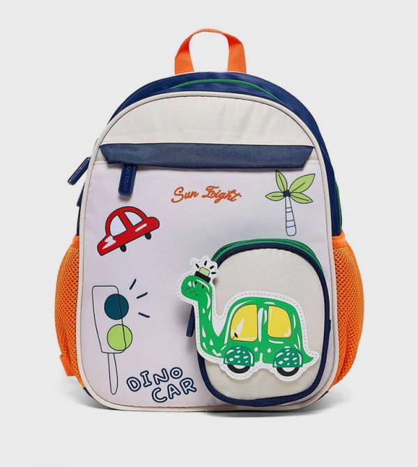 Printed Backpack