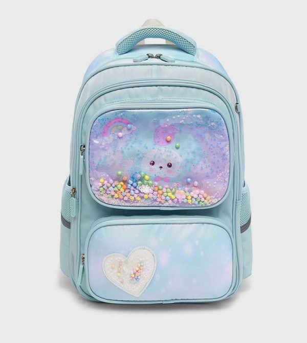 Printed Backpack