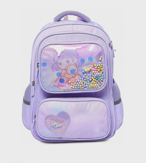 Printed Backpack