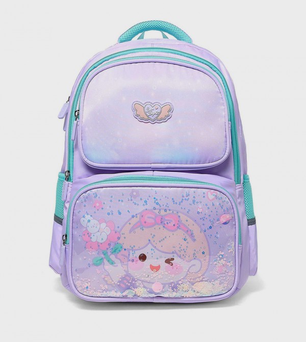 Printed Backpack