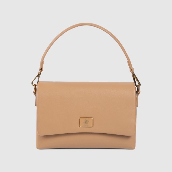 Logo Detail Top Handle Bag