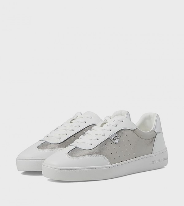 Logo Detail Lace-Up Sneakers