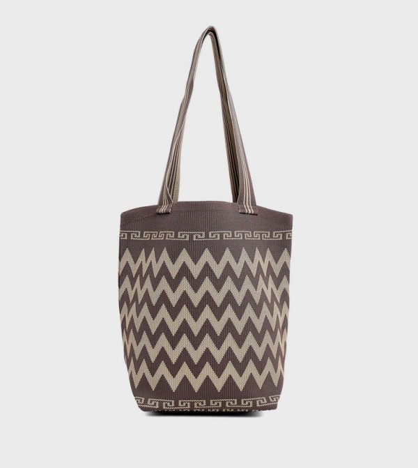 Patterned Shoulder Bag