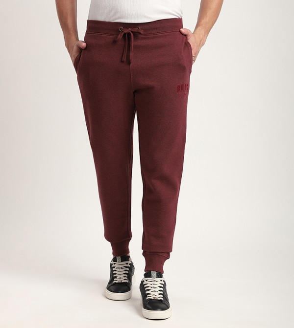 Drawstring Waist Slim Fit Joggers