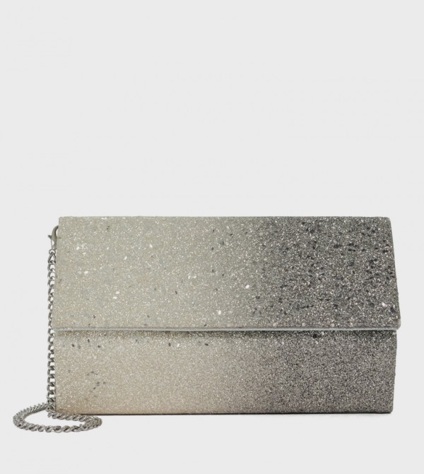 BLAZING Shimmer Box Clutch