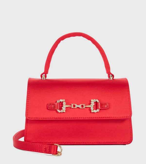 BRADY Embellished Top Handle Bag