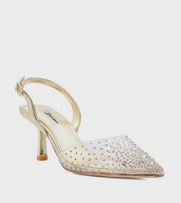 CENTERED Embellished Slingback Pumps