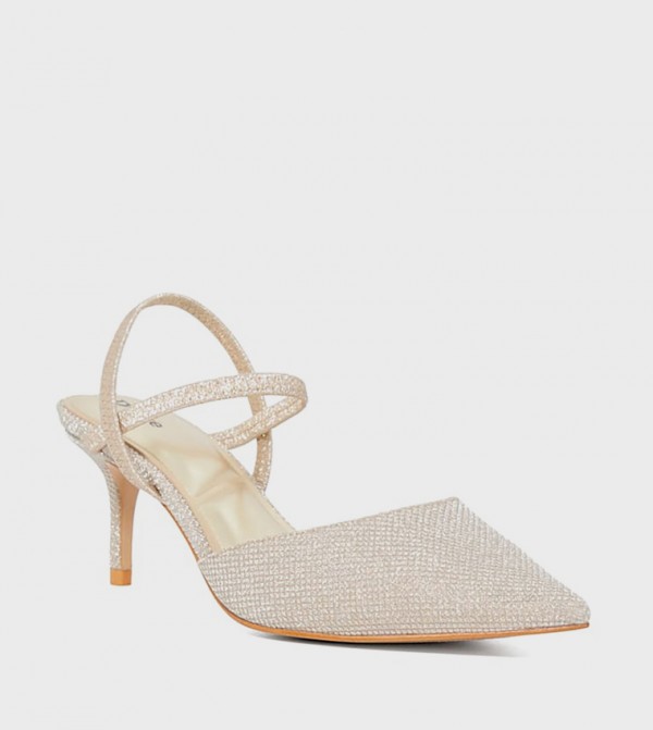 CLASSICAL Embellished Pointed Toe Pumps