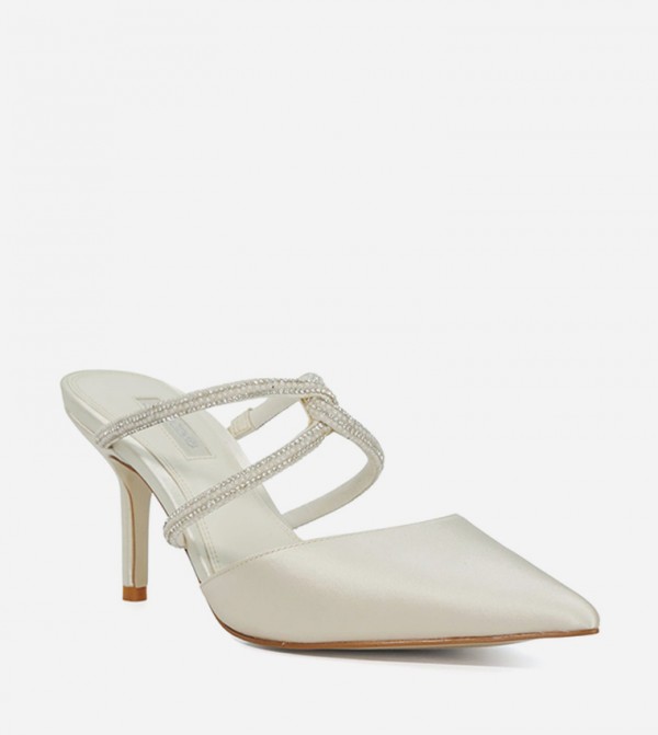 COMPATIBLE Embellished Slingback Pumps