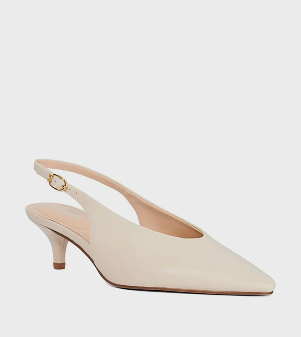 CREDIBLITY Pointed Toe Slingback Pumps