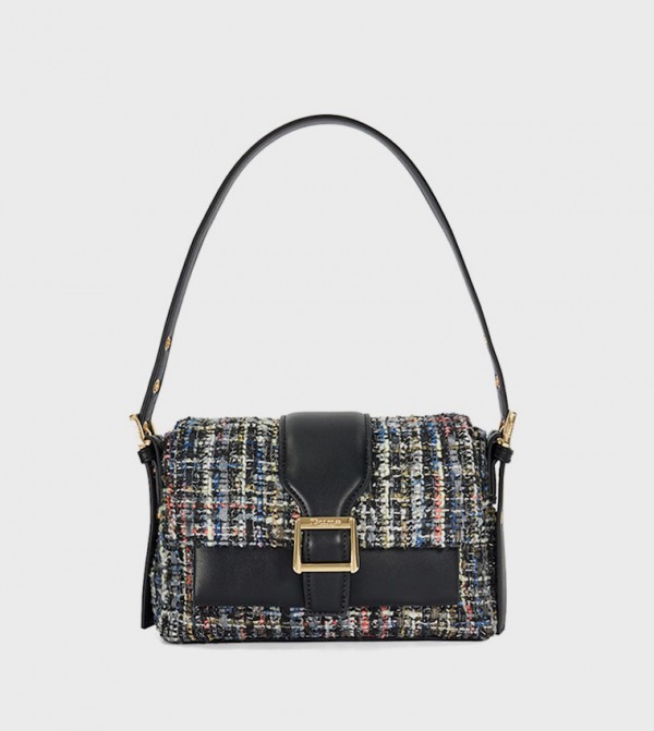 DARA Tweed Shoulder Bag