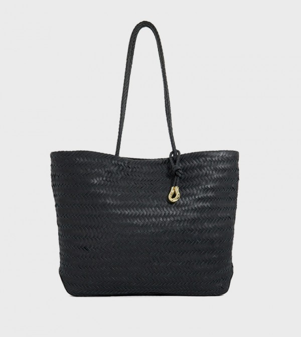 DAXON Basket Weave Tote Bag