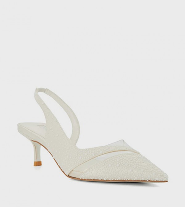 حذاء ديرست بكعب وحزام خلفي 