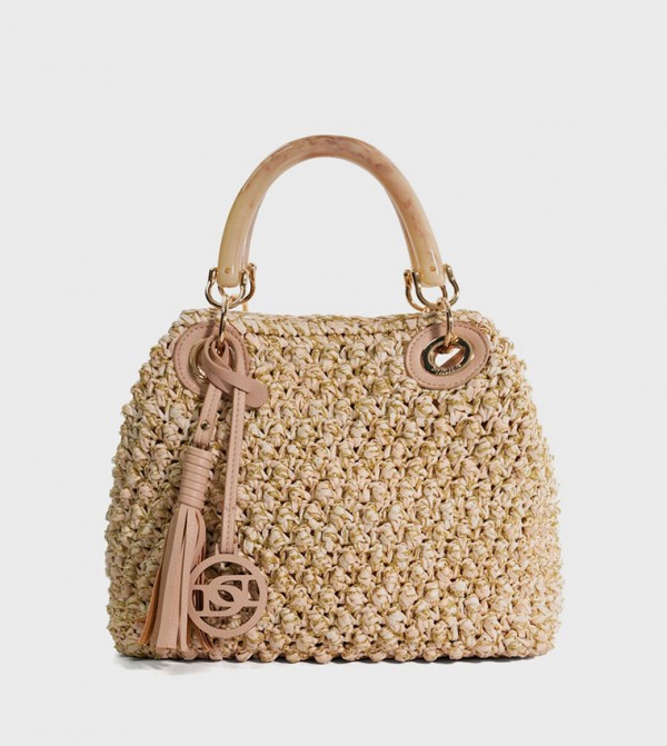 DELTAZ Handwoven Handheld Bag
