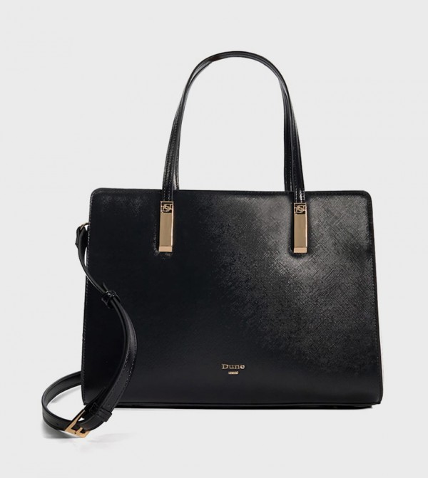 DENBEIGHS Textured Tote Bag
