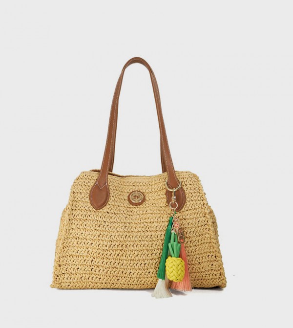 DEVOTEDLY Textured Shoulder Bag