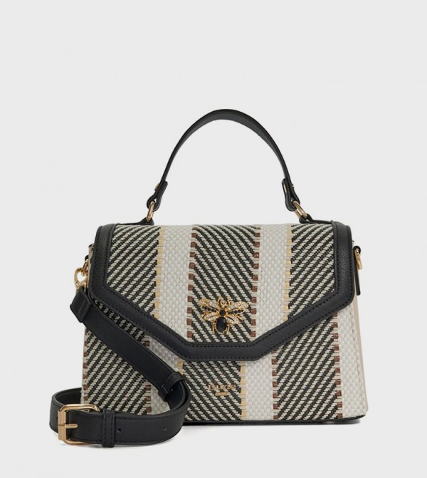 DINIBUG Patterned Top Handle Bag