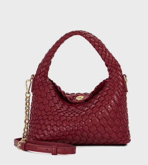 DINKYDELIBERATE Basket Weave Shoulder Bag