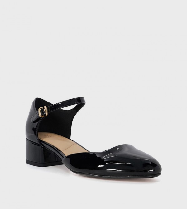 DOMINOS Ankle Strap Slingback Pumps