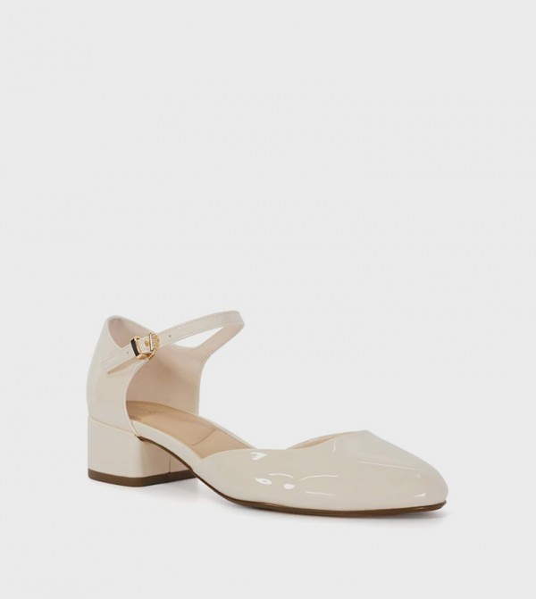 DOMINOS Ankle Strap Slingback Pumps