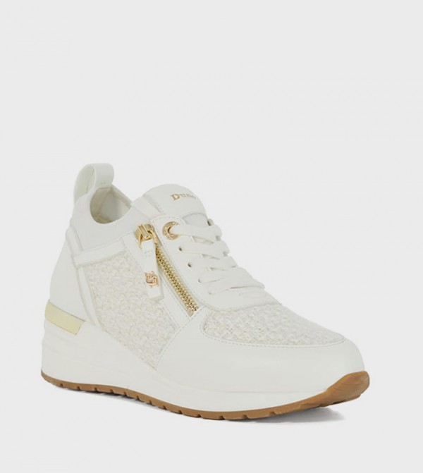 EILISIA Lace-Up Wedge Sneakers