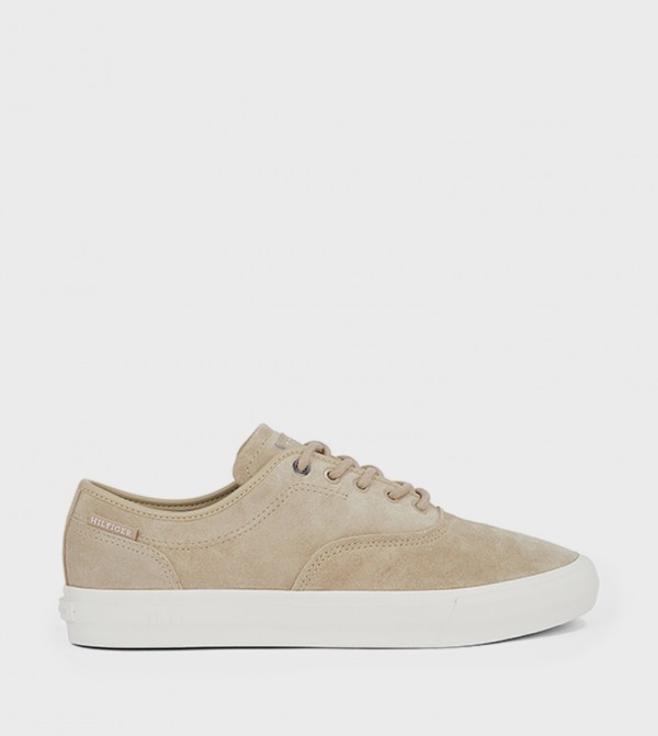 Lace-Up Platform Sneakers