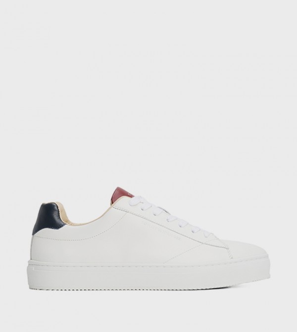 Logo Detail Lace-Up Sneakers