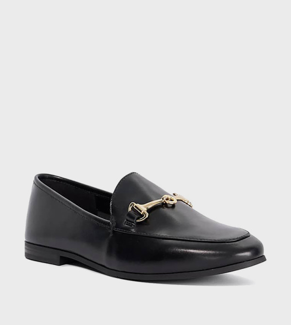 GRANDLY Metal Accent Loafers