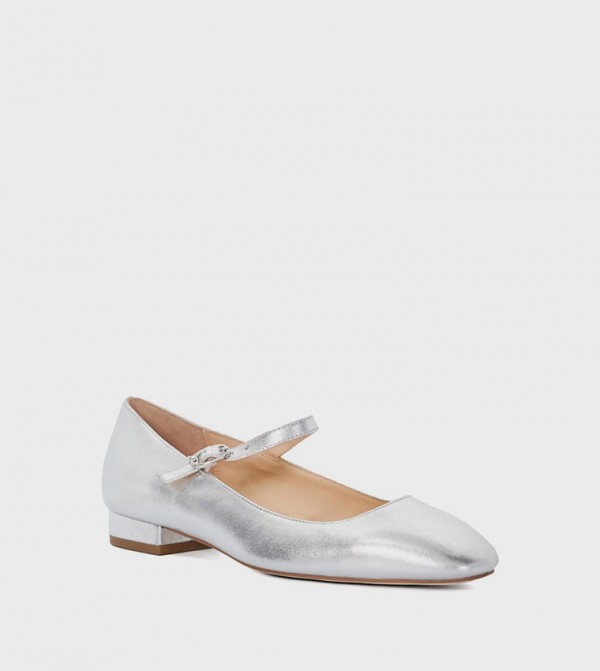 HABBS Ankle Strap Ballerinas