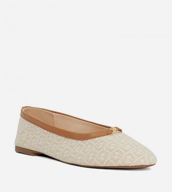 HONESTLY Monogram Patterned Ballerinas