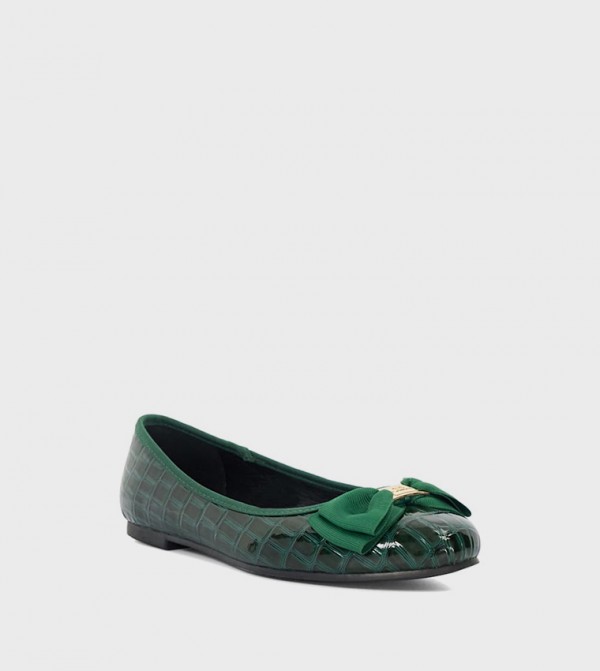 HOPPING Bow Detail Ballerinas