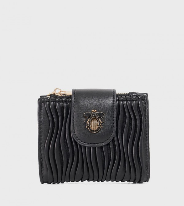 KEARTON Embellished Pleated Wallet