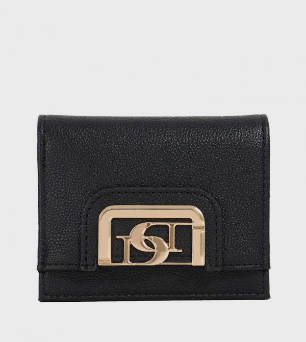 KEHLANI Logo Detail Bi-Fold Wallet