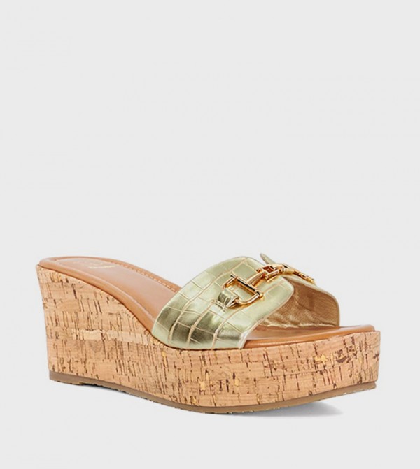 KENNEDY Metallic Textured Wedges