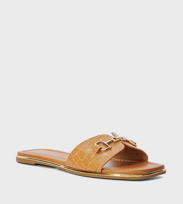 LATELY Open Toe Flat Sandals