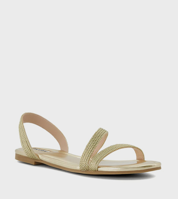 LISTENS Open Toe Flat Sandals