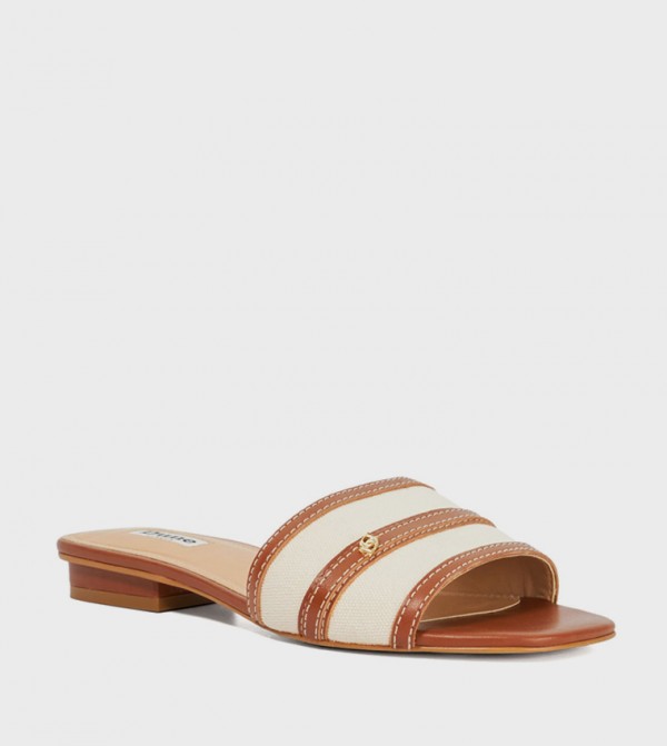 LORENZO Color Block Flat Sandals