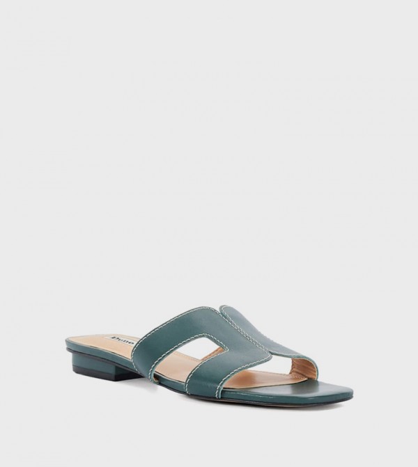 LOUPE DI Open Toe Flat Sandals