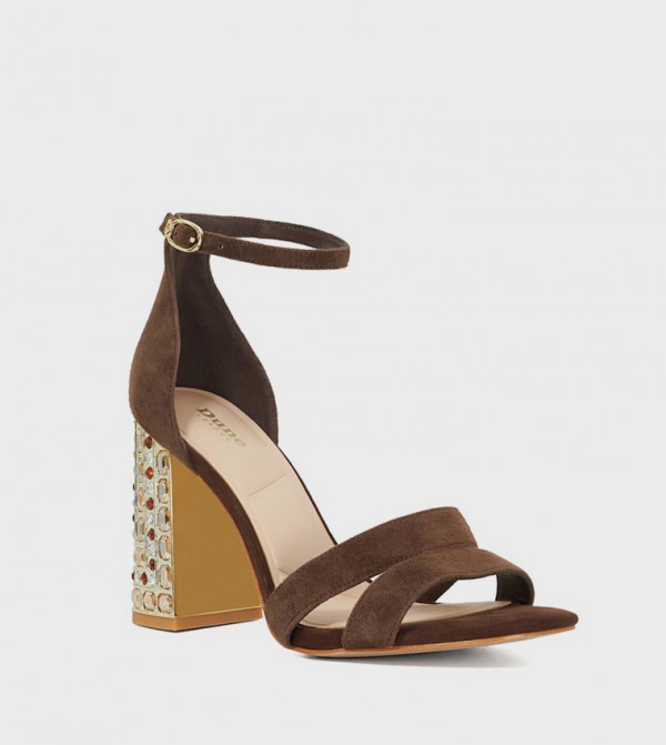 MAJESTICAL Embellished Heel Sandals