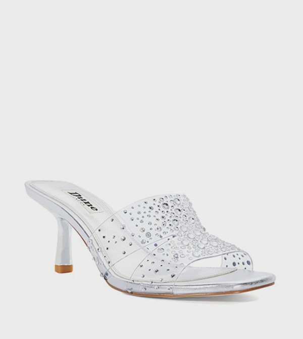 MARIELLE Embellished Heel Sandals