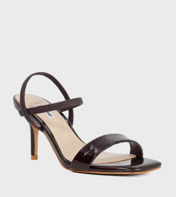 METHODICAL Open Toe Heel Sandals