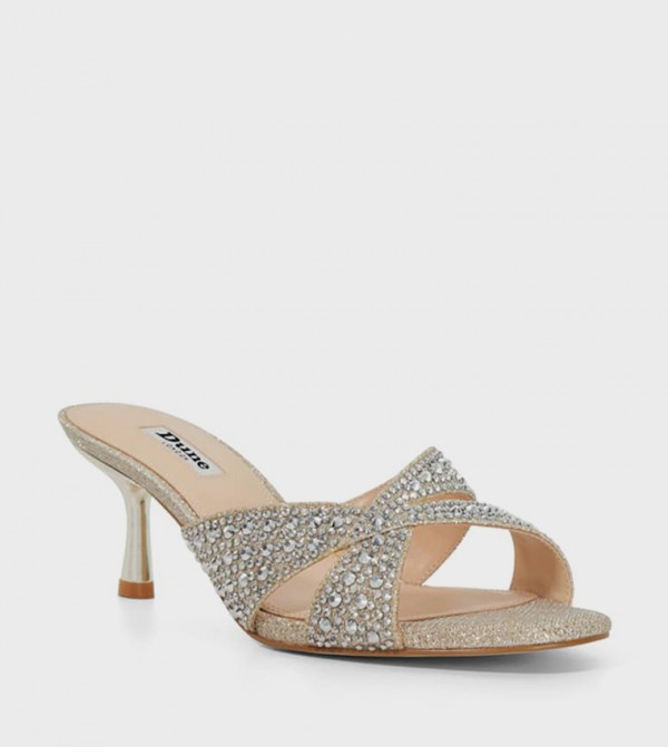 MONETTE Embellished Heeled Sandals