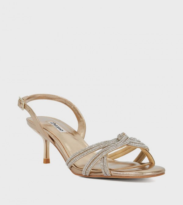 MUSE Embellished Heel Sandals