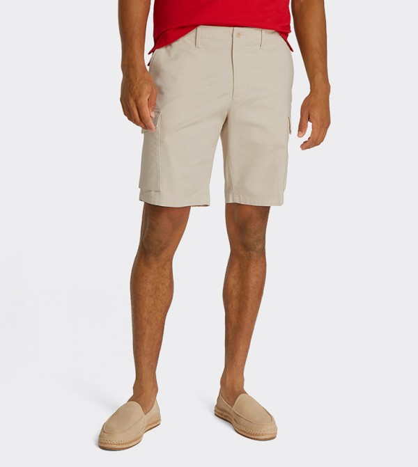 HARLEM Solid Cargo Shorts