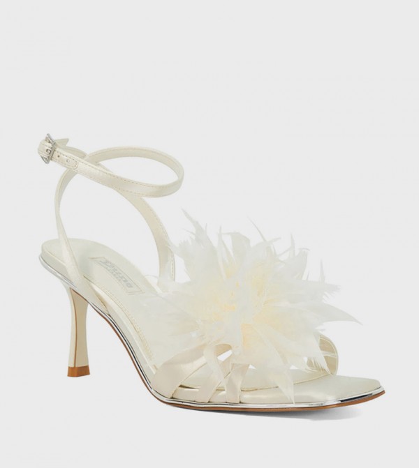 MYLOVE Ankle Strap Stiletto Heel Sandals