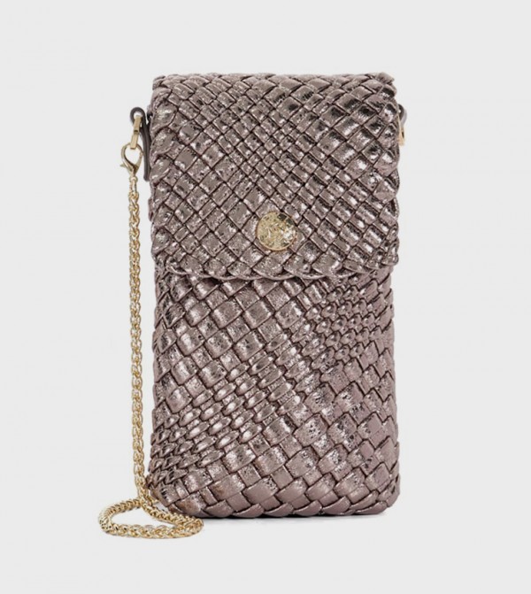 SAFF Braided Phone Crossbody Bag