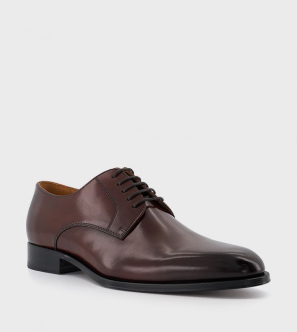 SALISBURY Solid Derby Shoes