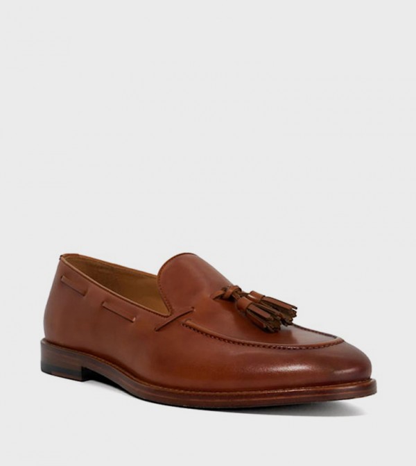 SANDERS Tassel Detail Slip-On Loafers