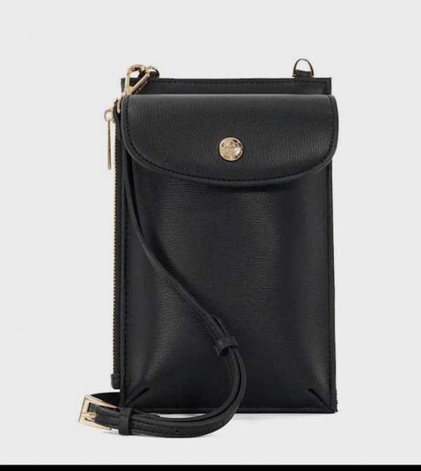 SHIELA Textured Phone Crossbody Bag