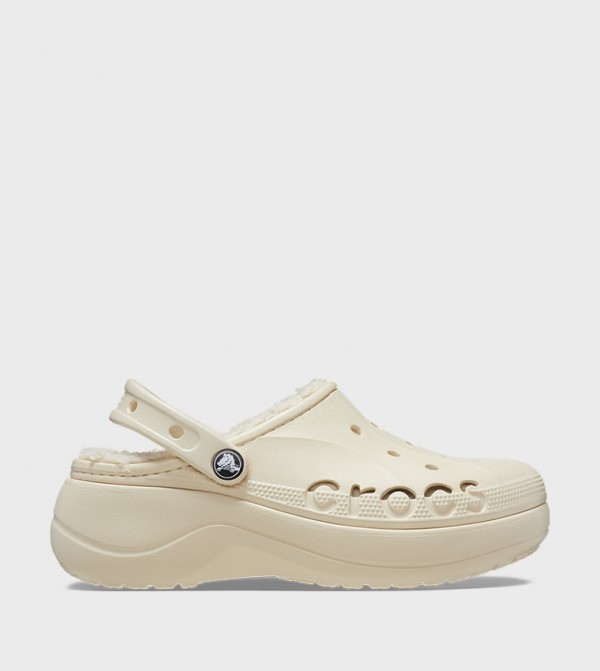 Baya Platform Lined Clog